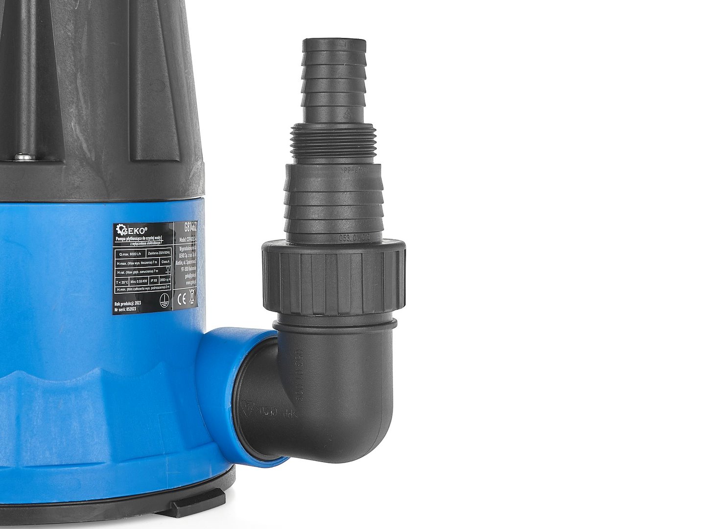 Plastové ponorné čerpadlo na čistou vodu 550 W G81462 – náhradní díl / náhrada pro čerpací techniku Geko 5