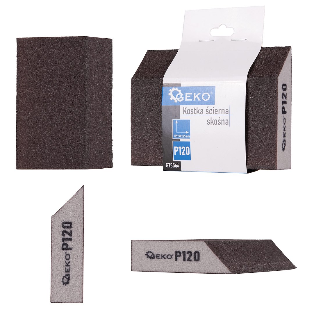 Šikmý brusný kotouč 125x90x25mm P120 (250) – Geko 5