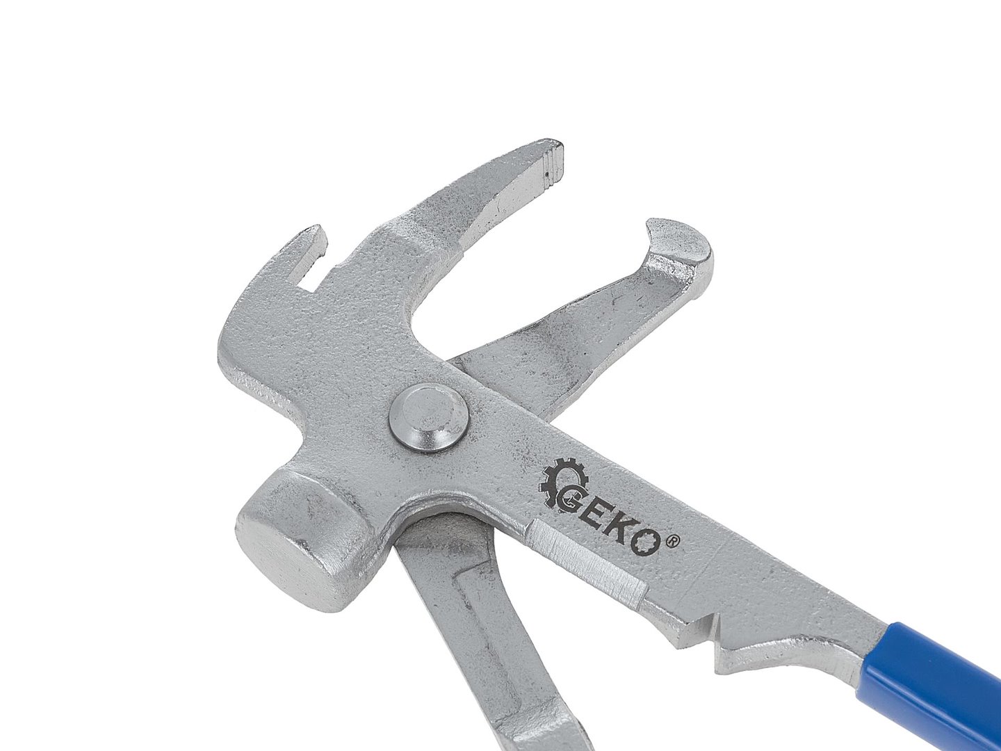 Vulkanizační kleště Geko 5/50 – detail čelistí a mechanismu