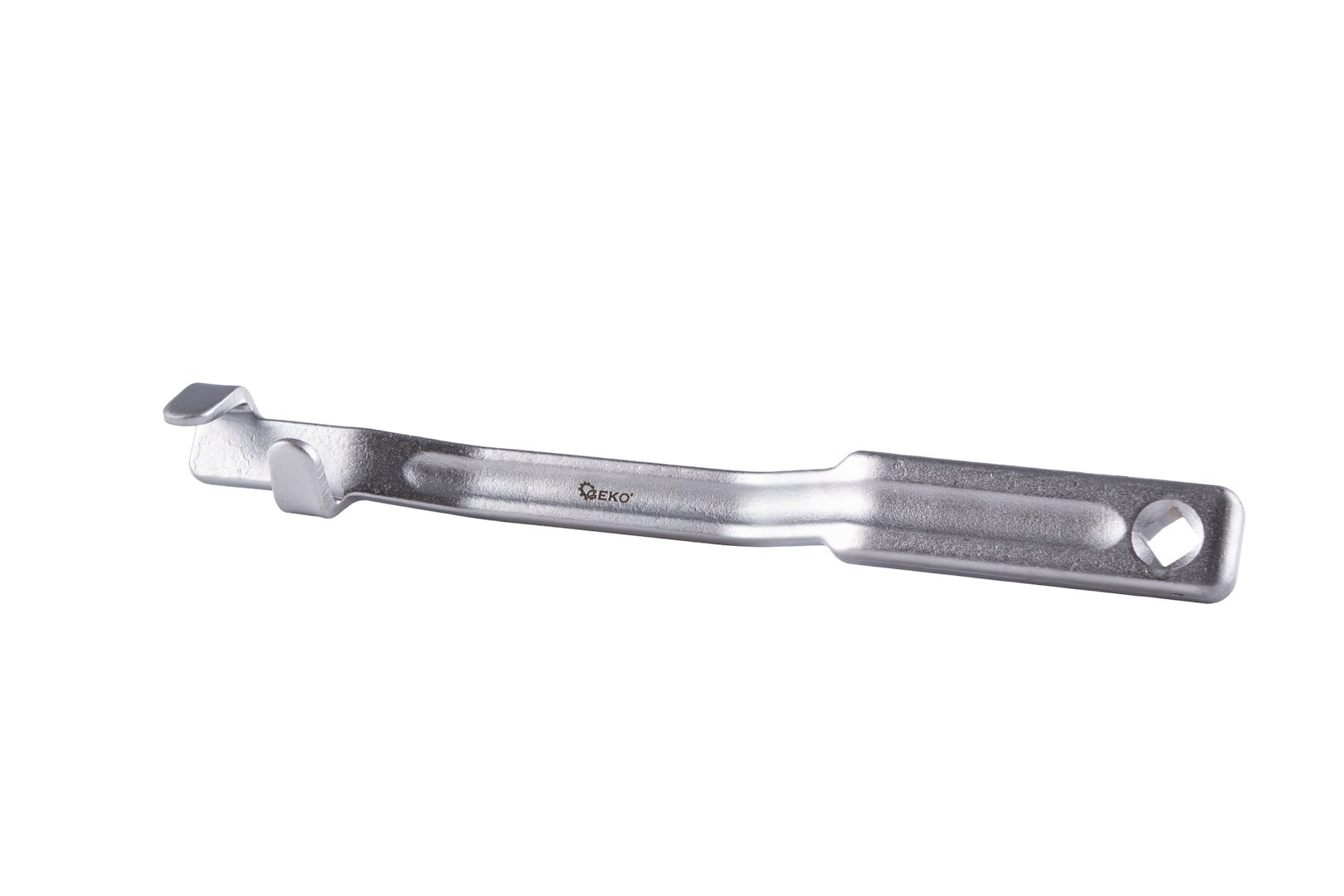 Prodloužení s ohybem Geko 34 cm – detail uchycení klíče