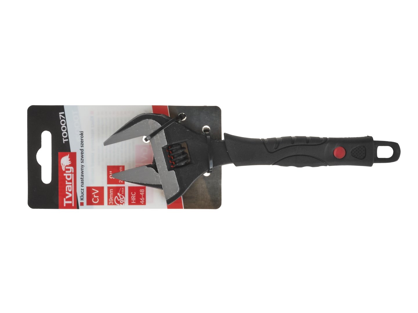 Nastavitelný klíč Geko 8" – max. otevření 39 mm, ocel CrV 5