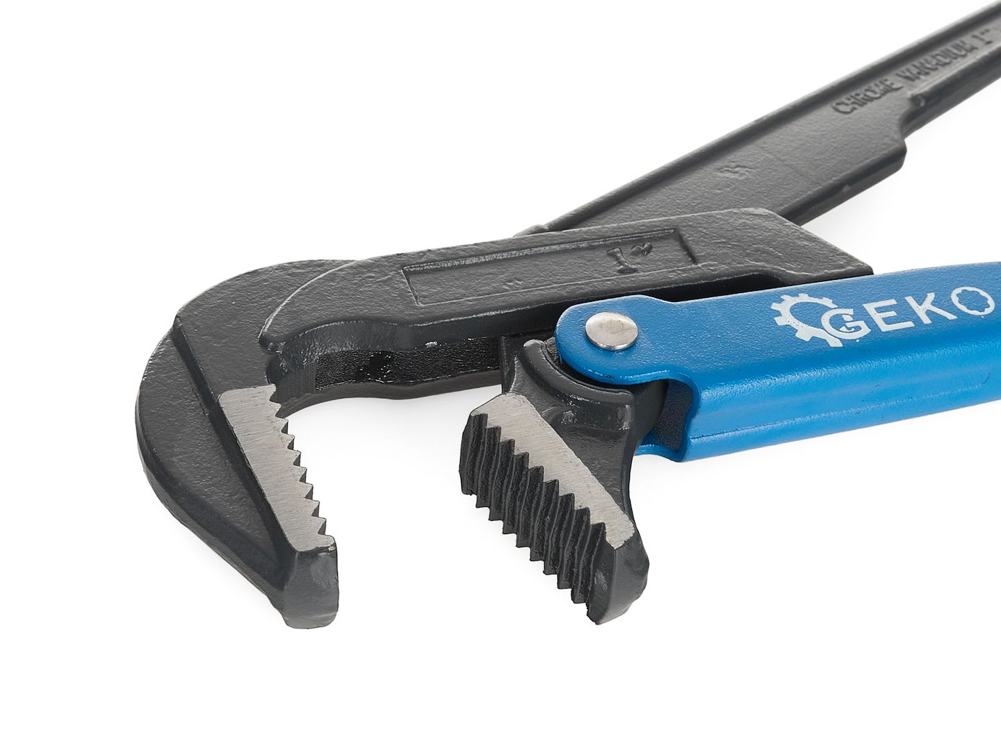 Nastavitelné kleště na trubky 1 90° Geko Premium – ergonomická rukojeť