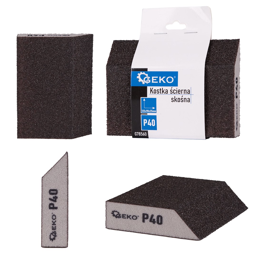 Šikmý brusný kotouč 125x90x25mm P40 (250) – Geko 6