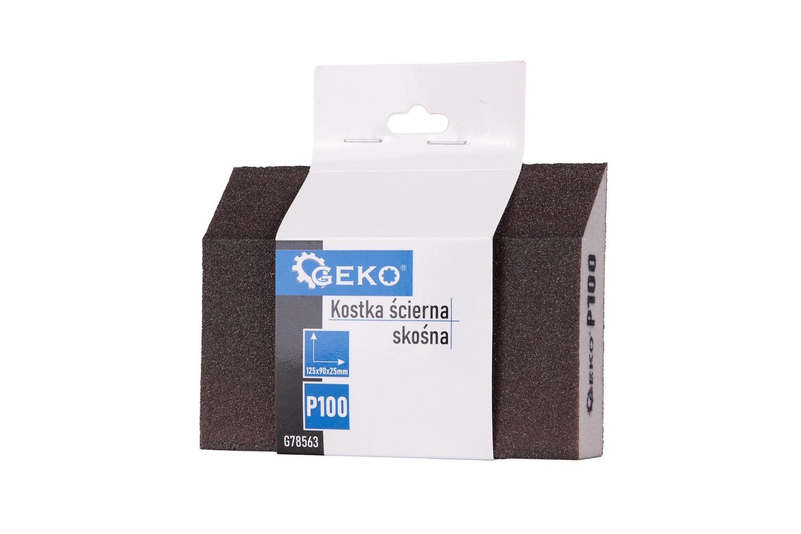 Šikmý brusný kotouč 125x90x25mm P100 – celkový pohled