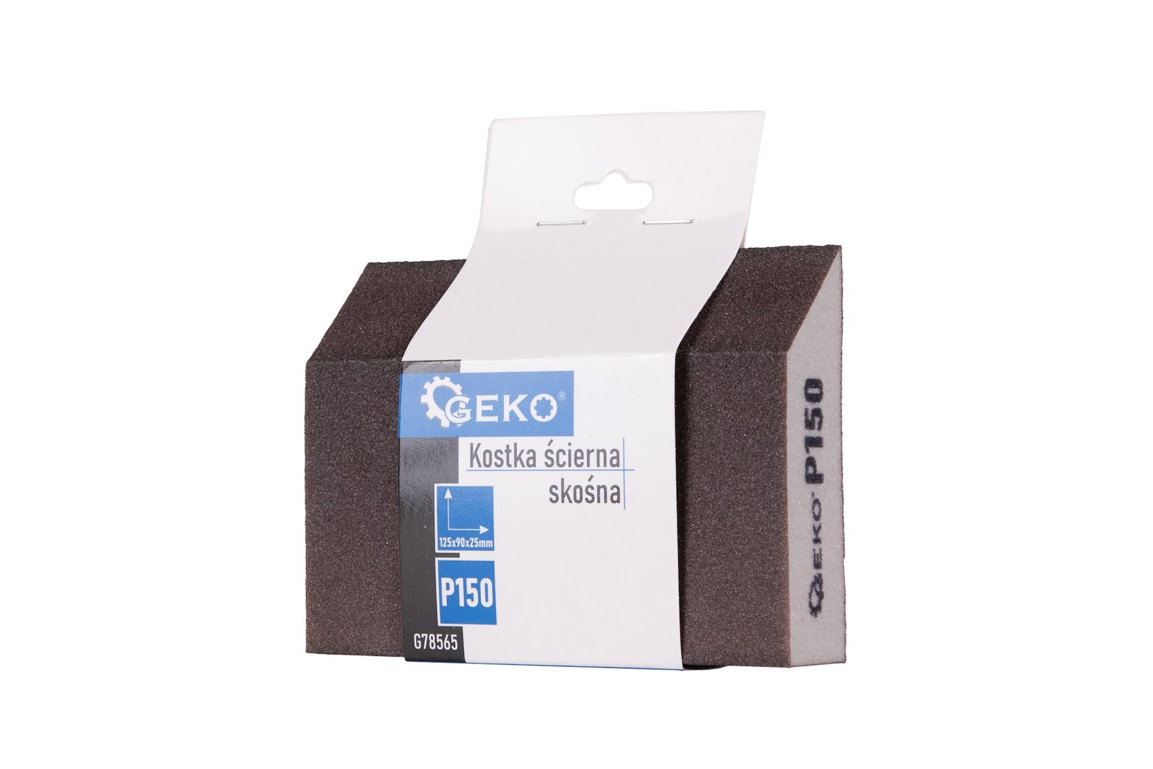 Šikmý brusný kotouč 125x90x25mm P150 – celkový pohled