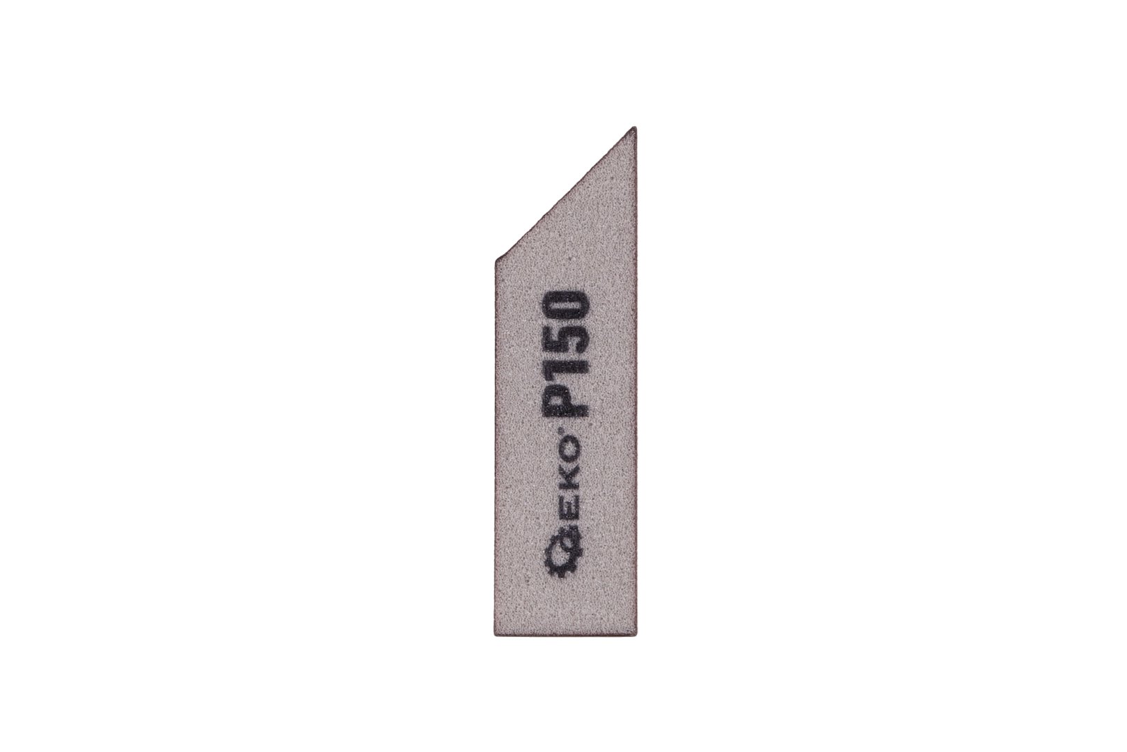 Šikmý brusný kotouč 125x90x25mm P150 – detail abrazivní vrstvy