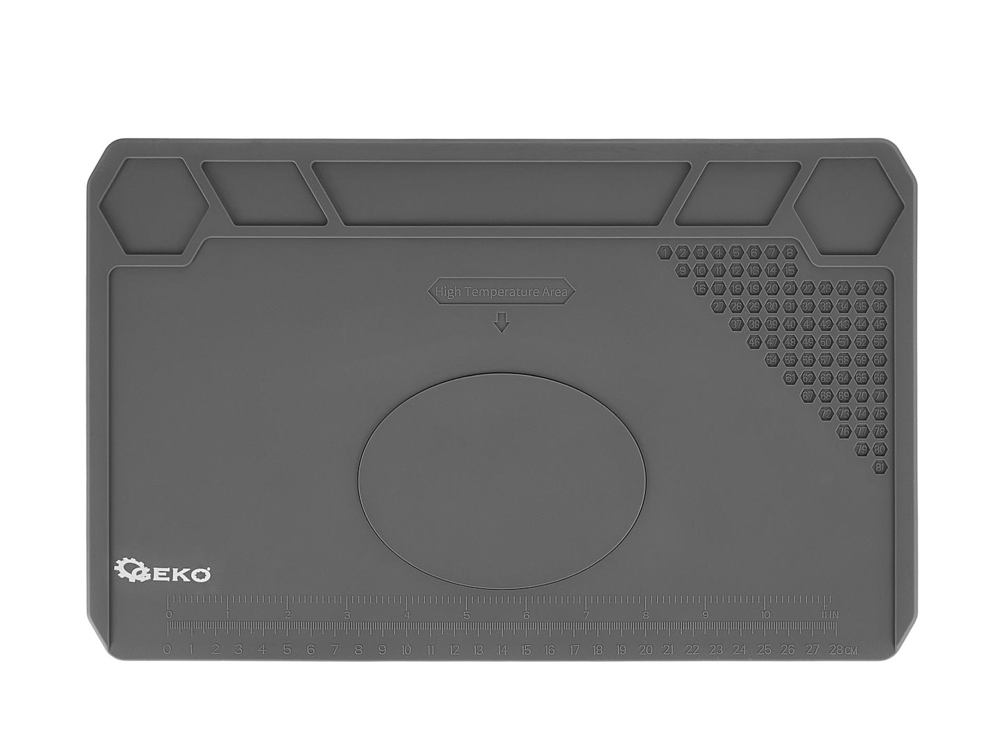 Silikonová podložka pro pájení 350 x 220 mm – celkový pohled
