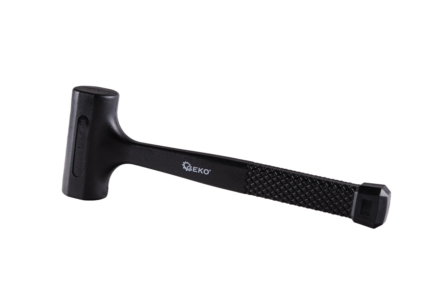 Bezodrazové gumové kladivo Geko 45 mm – detail hlavy