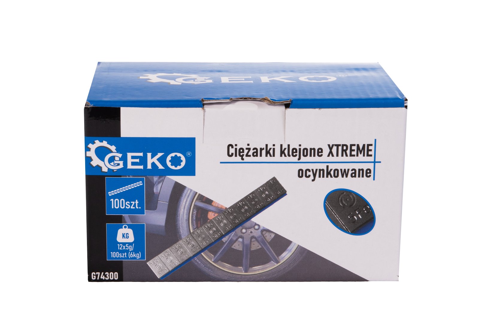 Lepené závaží XTREME pozinkované 12x5g – sada 100 pásků (6 kg) (4) 2