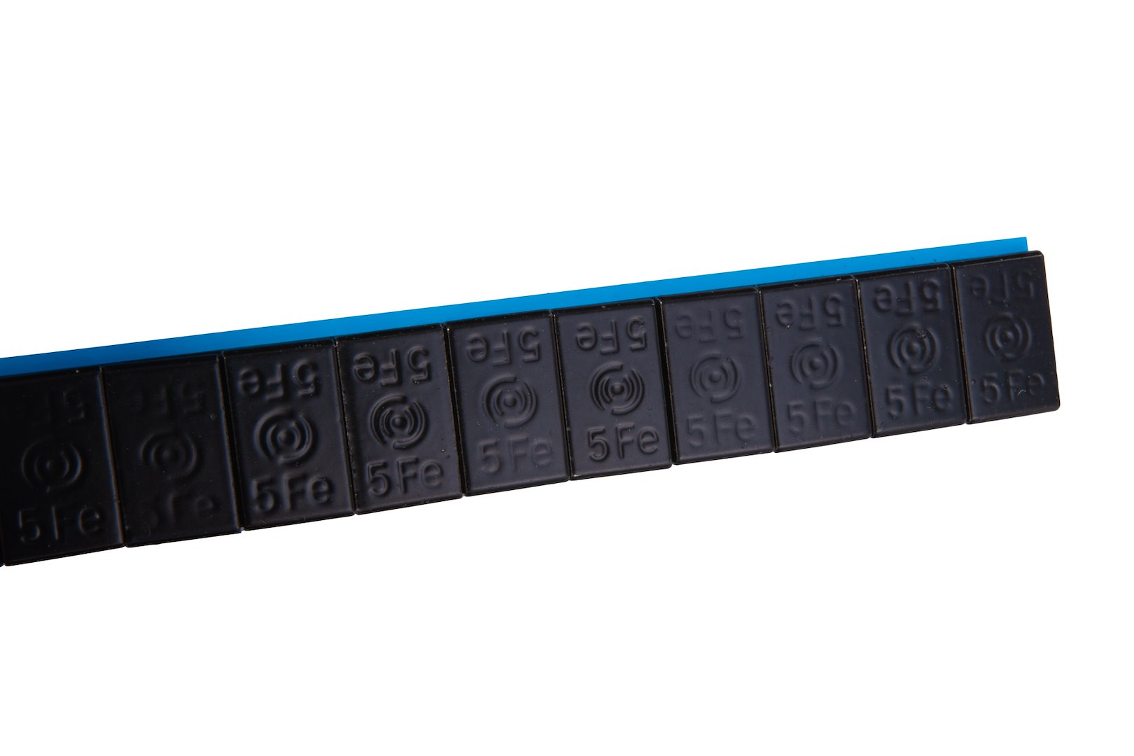 Lepené závaží XTREME potažené černou barvou 12x5 g – sada 100 pásků (6 kg) 4