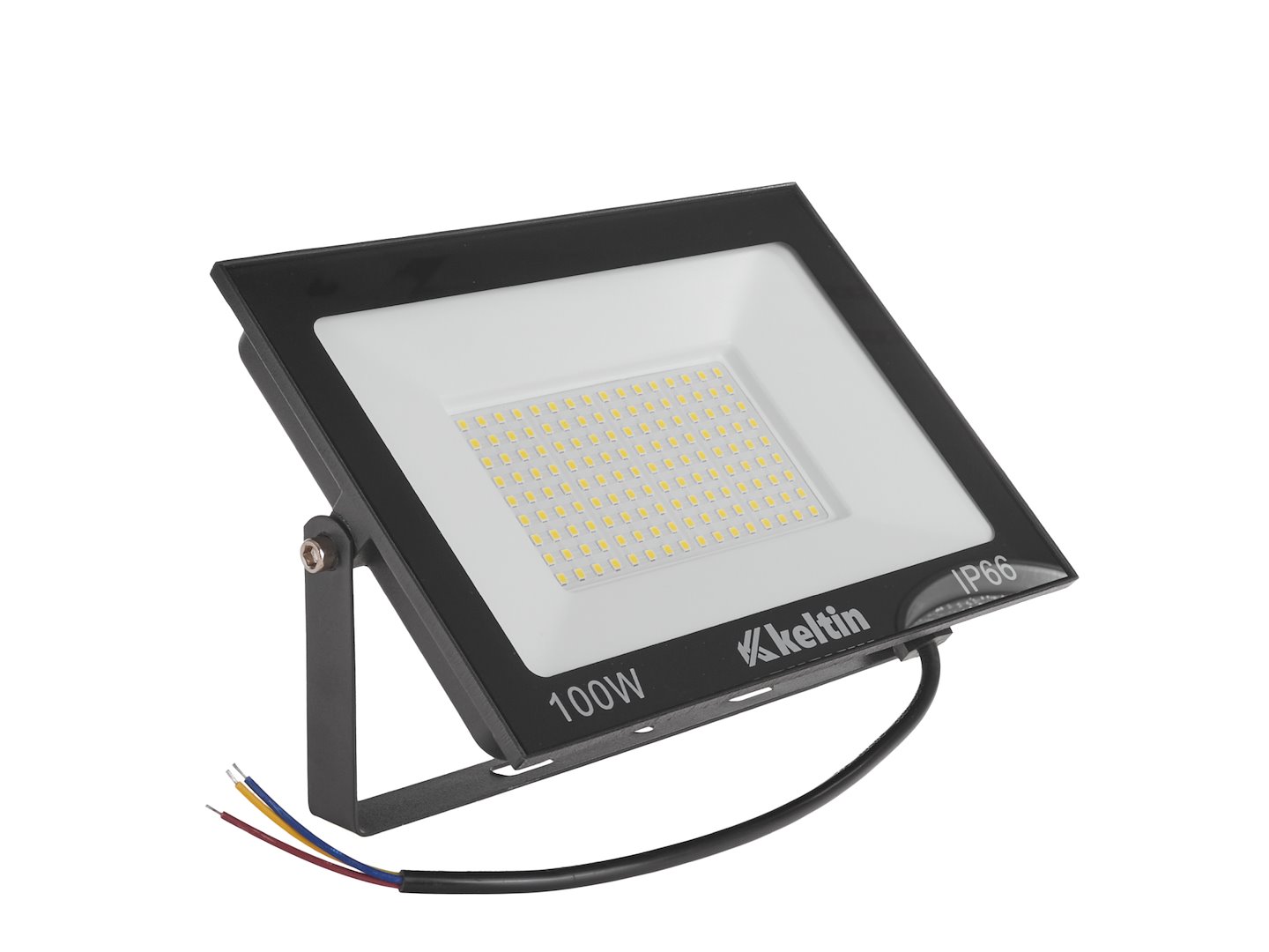 LED světlomet 100 W Geko 6500 K – pohled ze strany