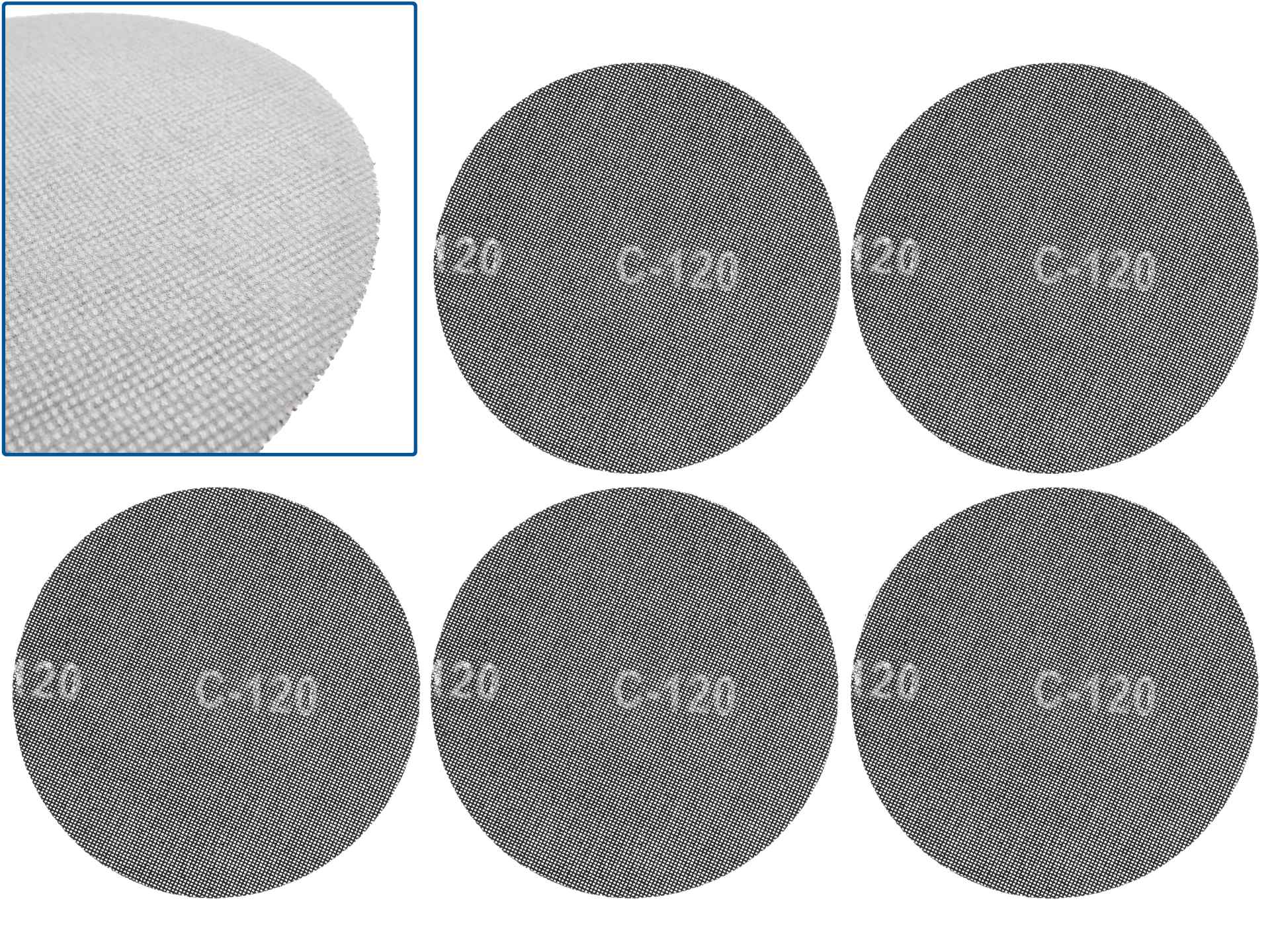 Brusná síťka Geko 225 mm P120 – celkový pohled na produkt