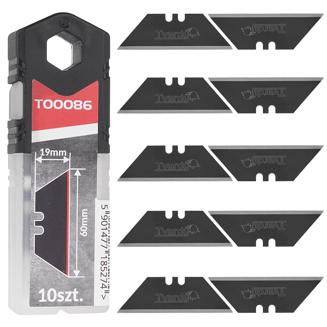 Trapézové čepele Geko SK2H 60x19x0,6 mm – celkový pohľad na balenie