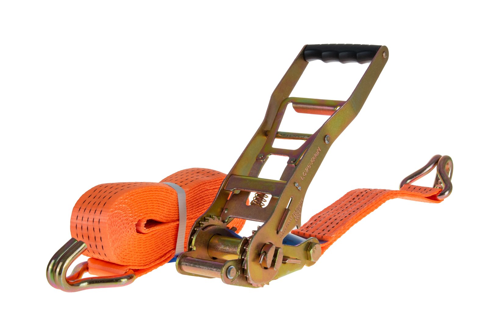 Transportní pás s ráčnou ERGO Geko – detail ergonomické ráčny