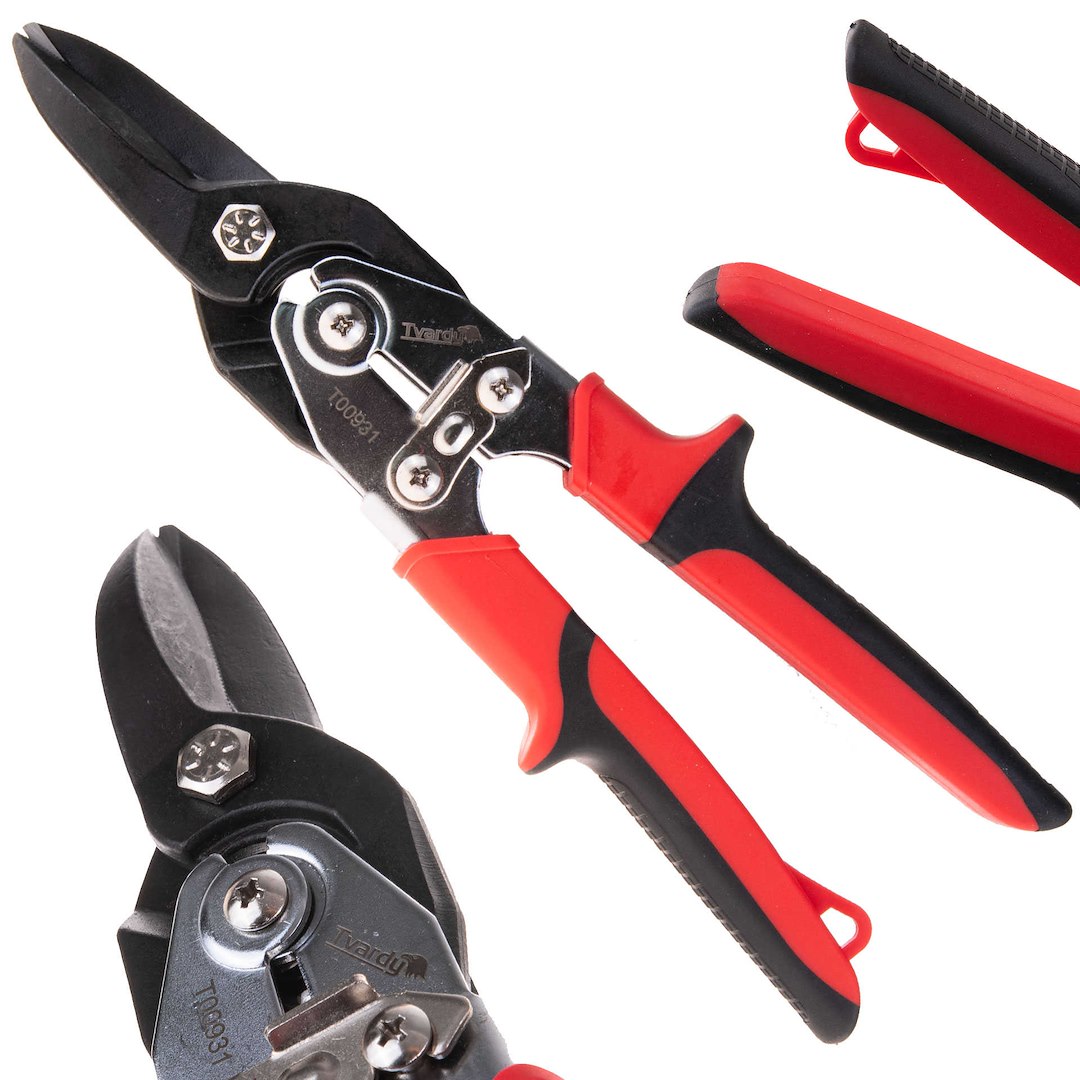 Nůžky na plech rovné 250 mm CrV Geko – celkový pohled