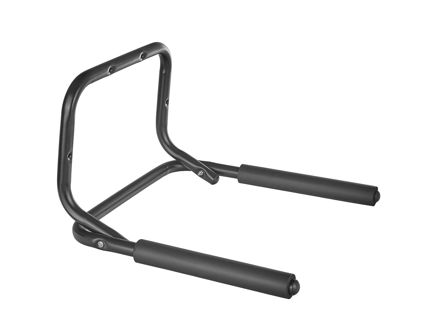 Skládací nástěnný věšák na kolo GEKO – skládací mechanismus