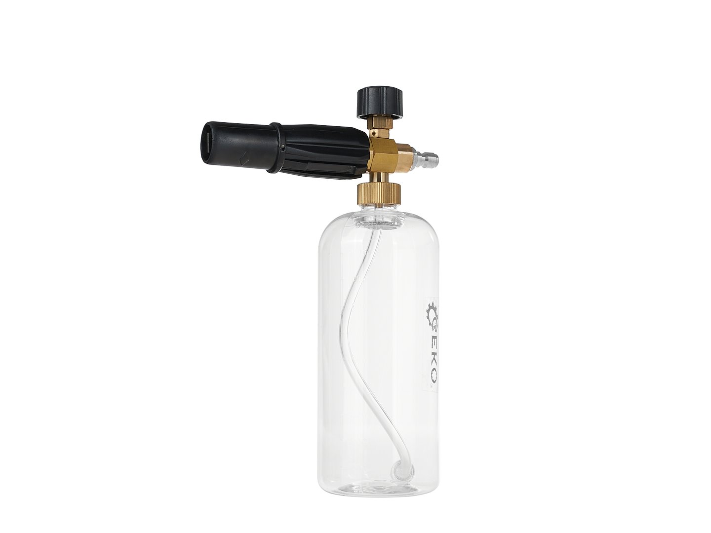 Pěnová láhev Geko 1000 ml s rychlospojkou – celkový pohled