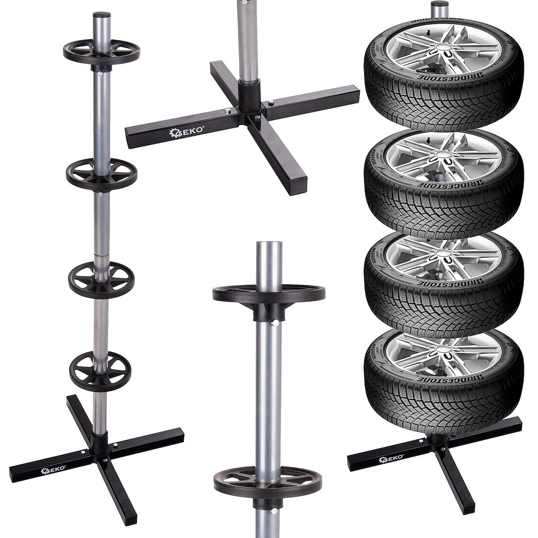 Stojan na kola 100 kg Geko – celkový pohled