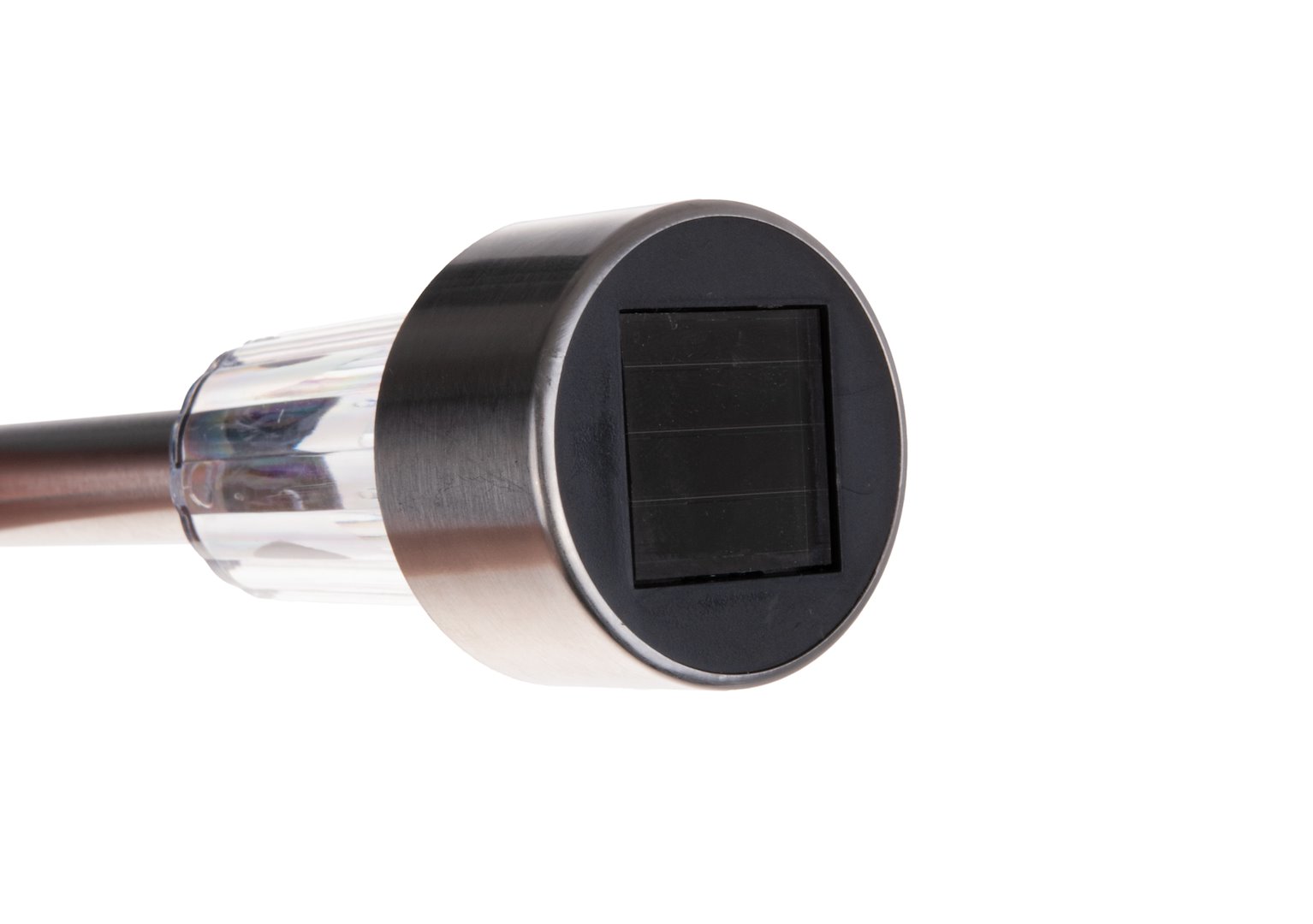 Solární zahradní lampa do země Geko – použití podél cestičky