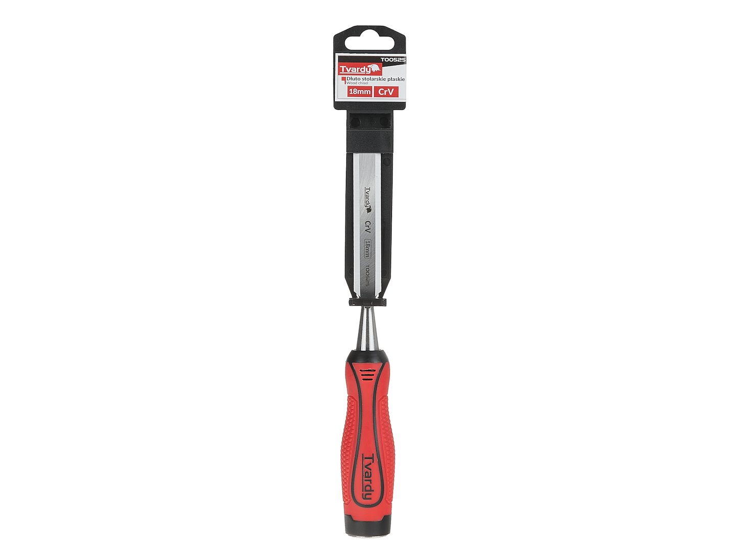 Ploché truhlářské dláto 18 mm CrV (10/60) – Geko 4