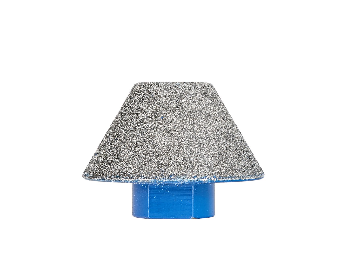 Diamantový kuželový fréza Geko – detail diamantového zrna