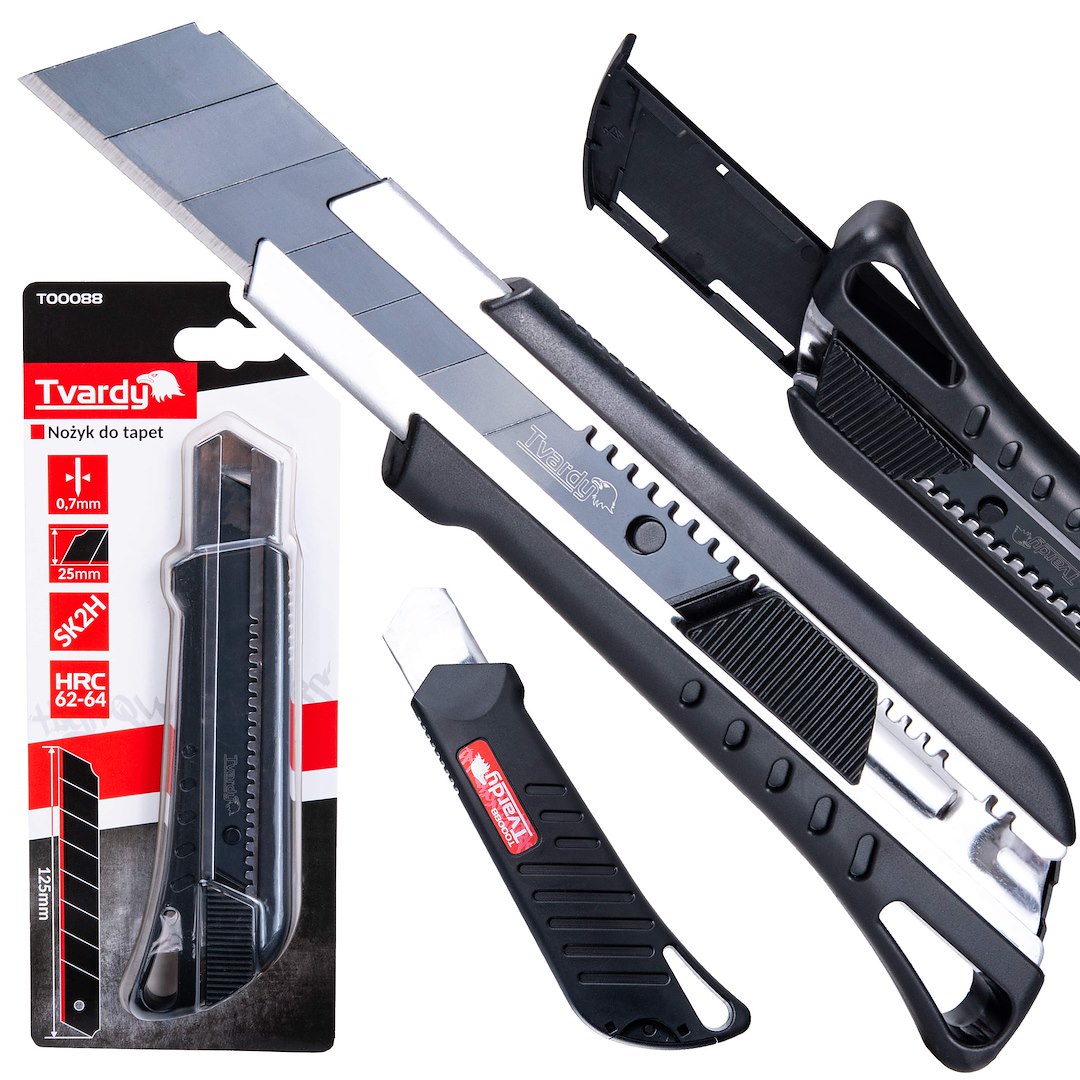 Nůž na tapety 125x25x0,7 mm SK2H tvrdý – celkový pohled