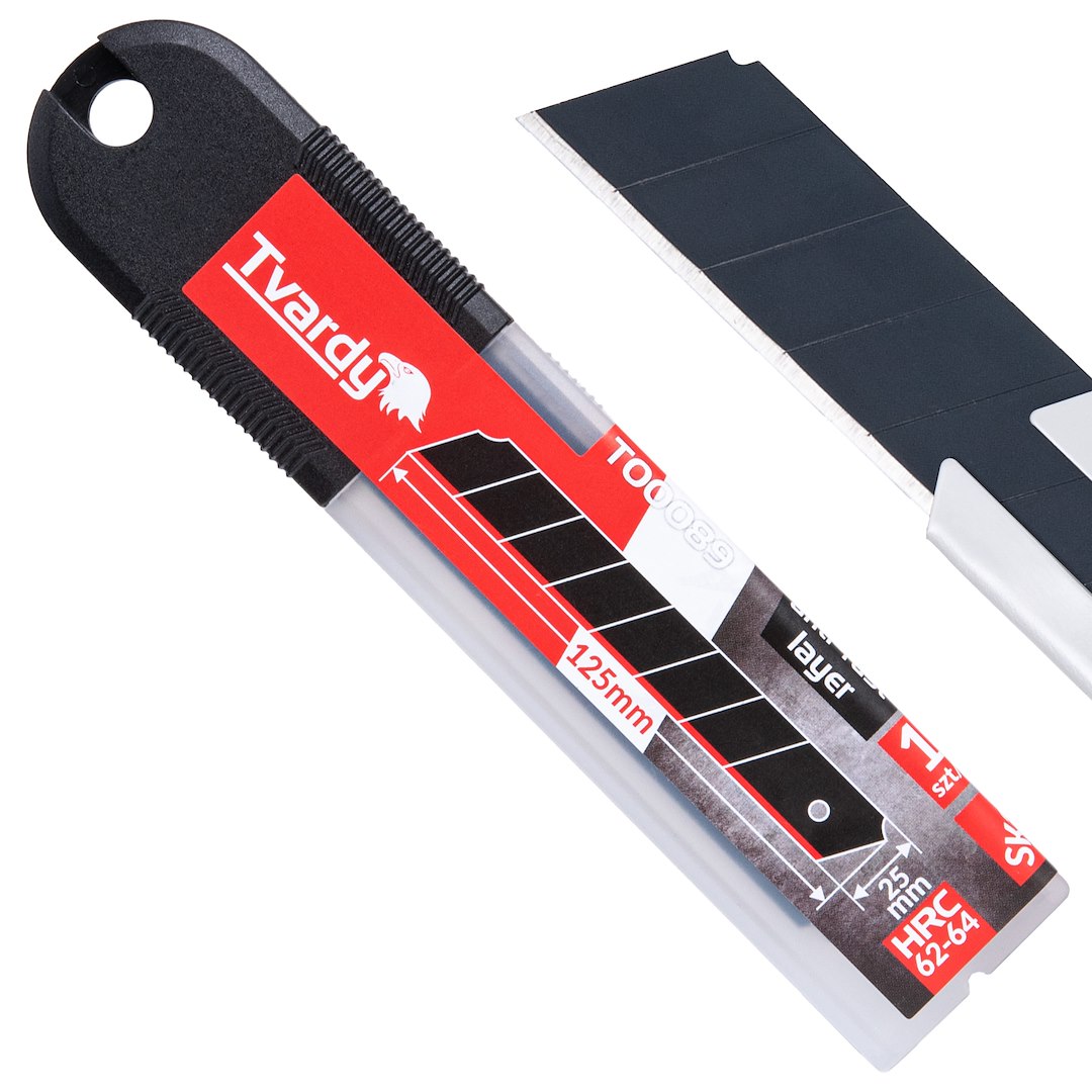 Čepele pro nože 125x25x0,7 mm SK2H 10 ks – celkový pohled na balení
