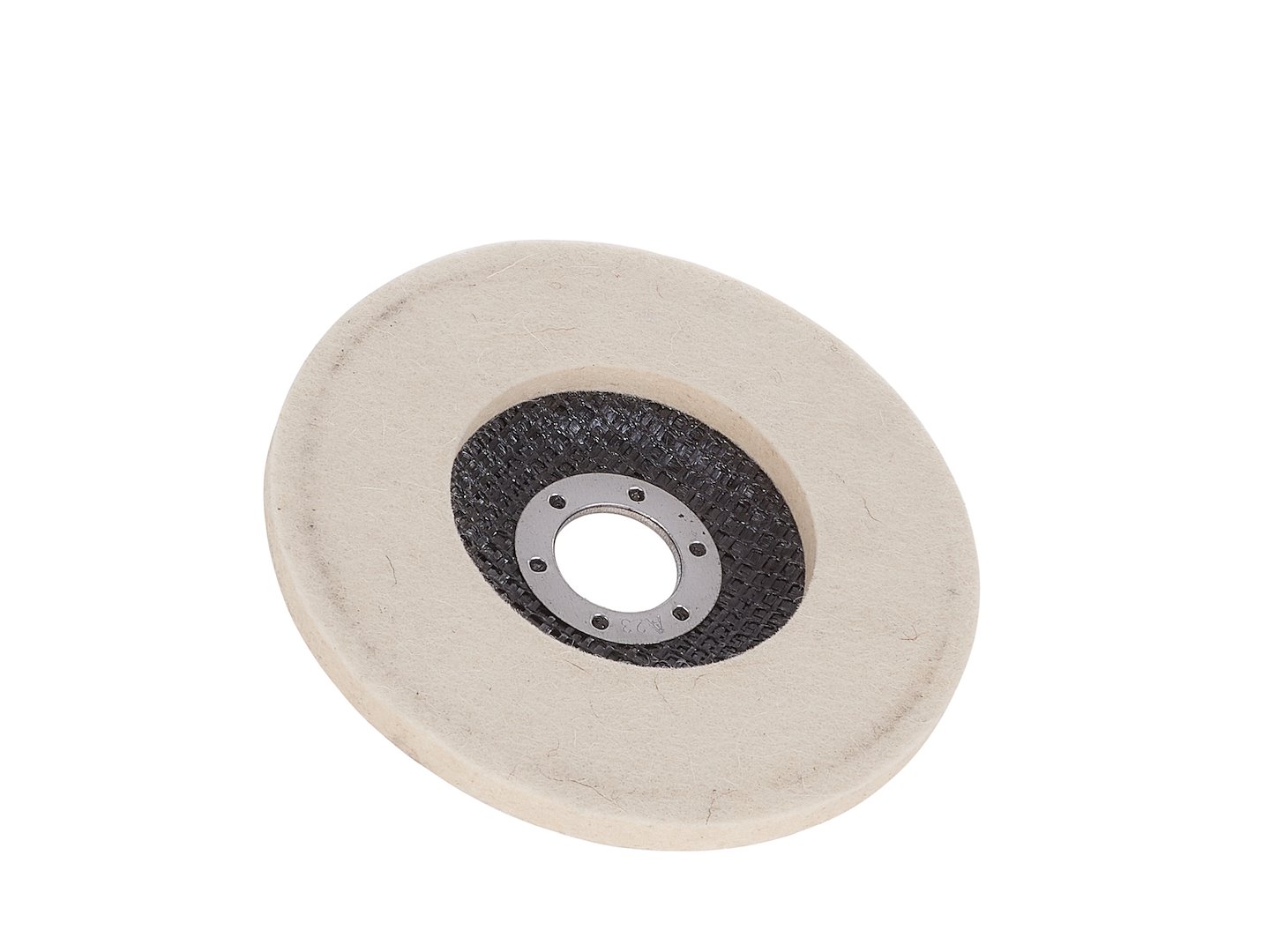 Filcový lešticí kotouč 125 mm – ukázka použití