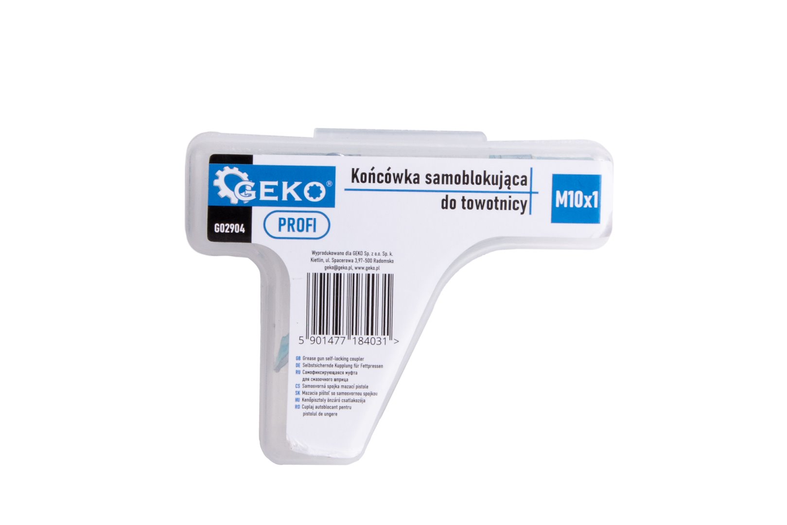 Samozajišťovací nástavec Geko G02904 – detail samosvorného mechanismu