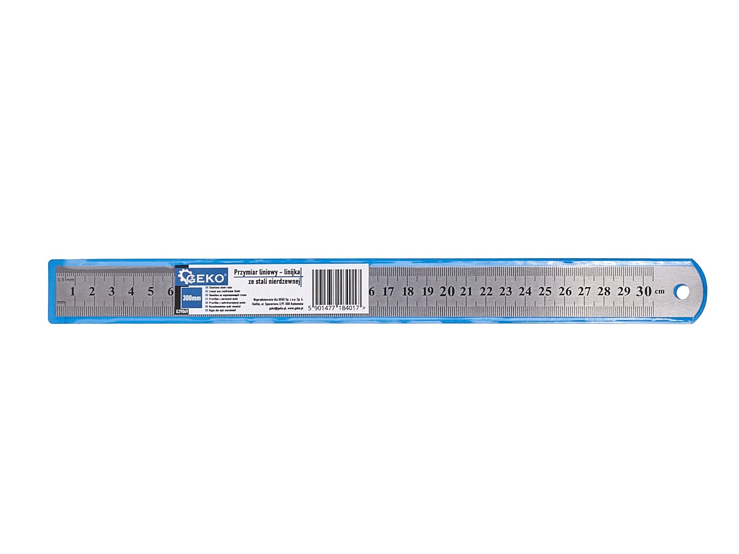 Lineární měřítko – nerezové pravítko 300 mm (Geko) 7