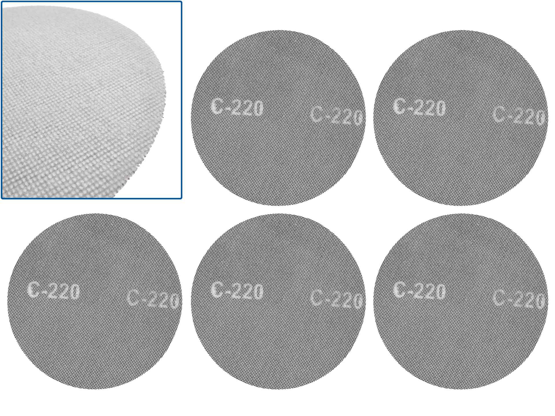 Brusná síťka GEKO 225 mm P220 – celkový pohled na produkt