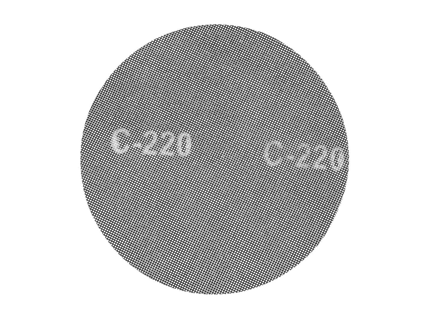 Brusná síťka GEKO 225 mm P220 – detail síťkové struktury