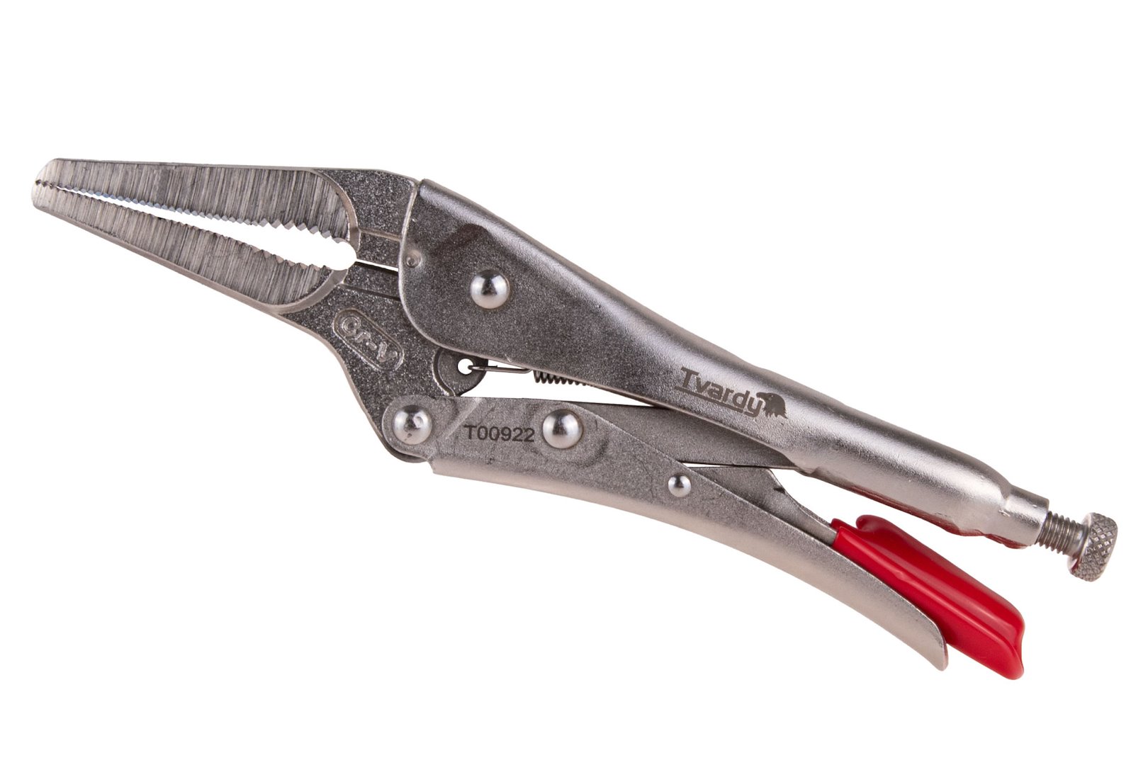 Kleště Morse rovné prodloužené čelisti 225 mm CrV – detail čelistí