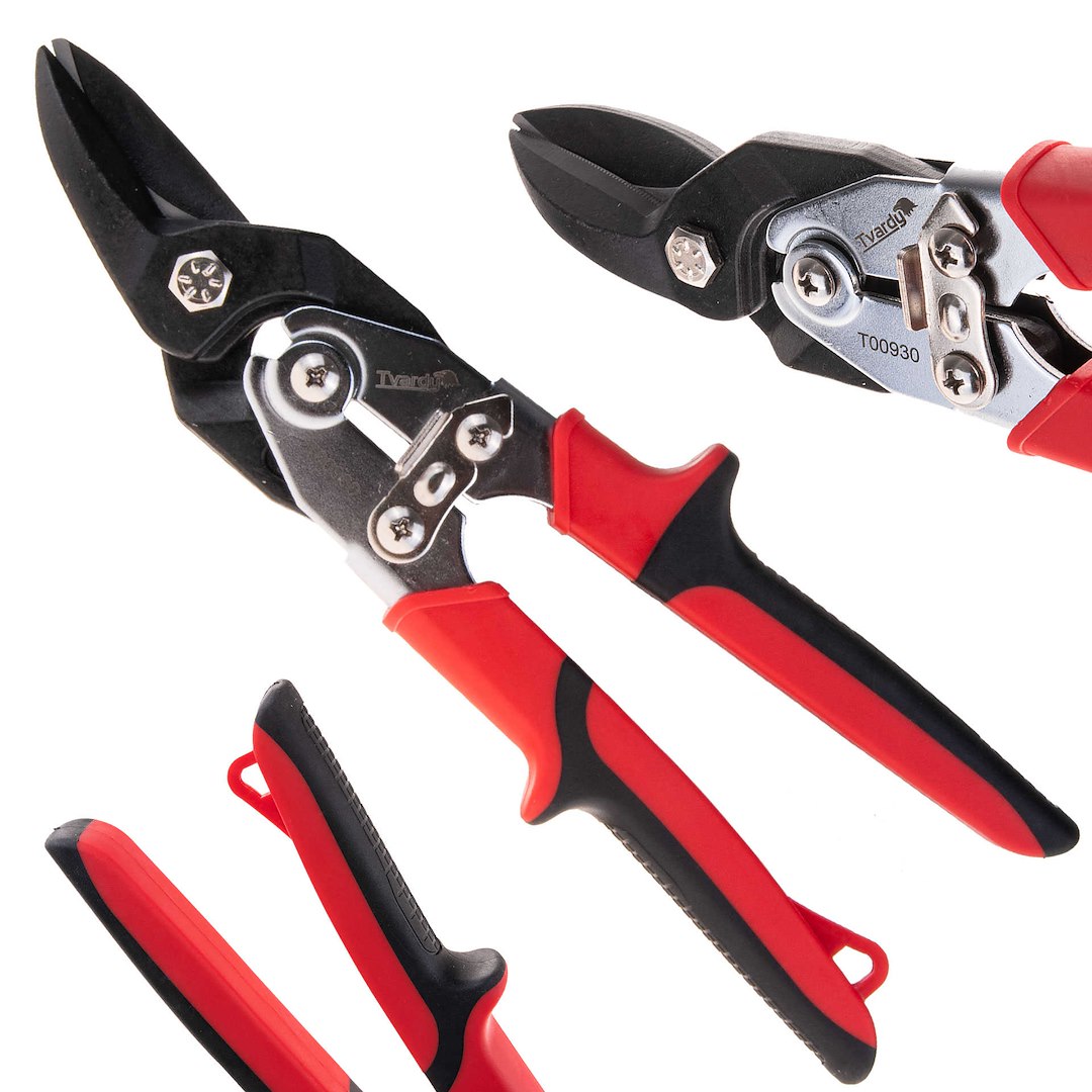 Nůžky na plech levé 250 mm CrV – celkový pohled