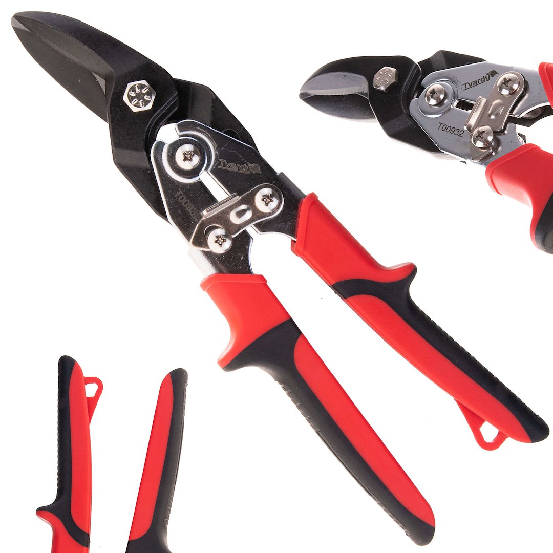 Nůžky na plech pravé 250 mm CrV – celkový pohled