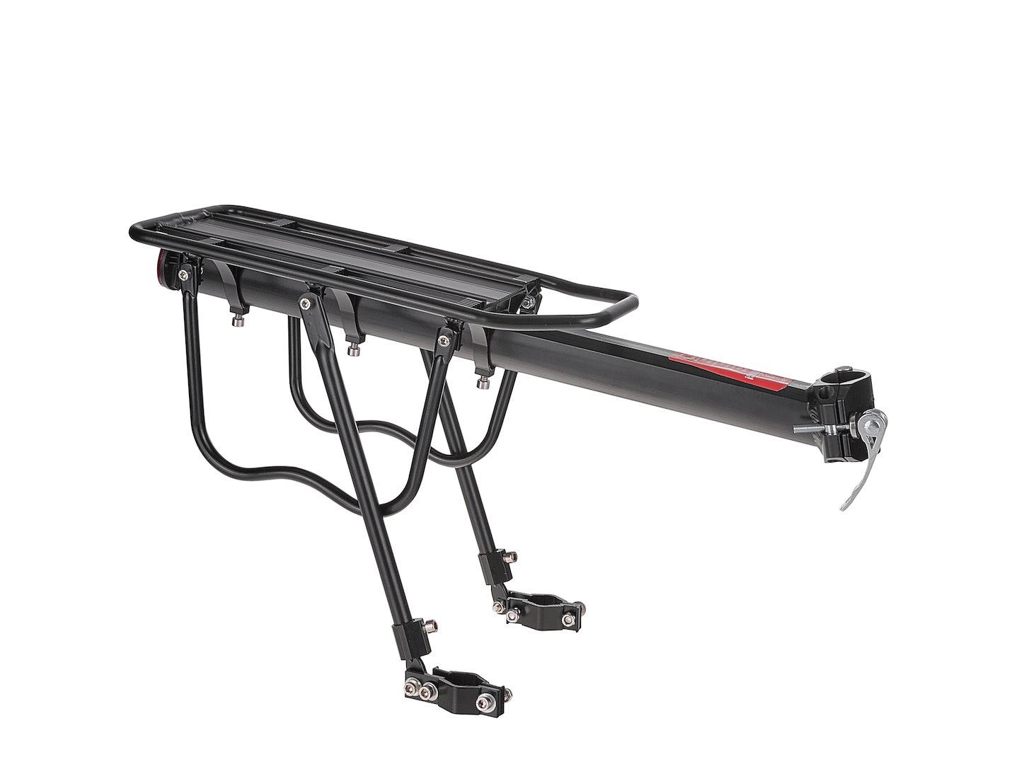 Zadní hliníkový nosič kol 50 kg – detail upevnění