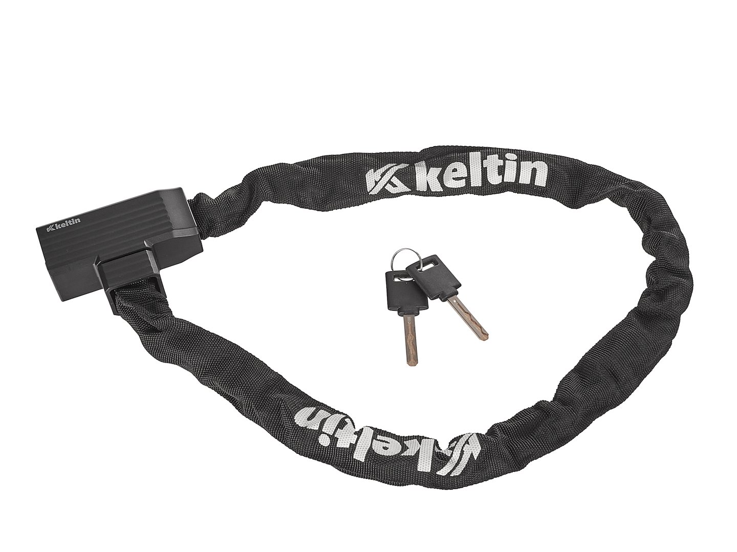 Cyklistický zámek řetěz na klíč 6/900 mm – detail zámku