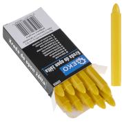 Voděodolná křída na pneumatiky žlutá 12×110 mm – sada 10 ks (Geko) 5