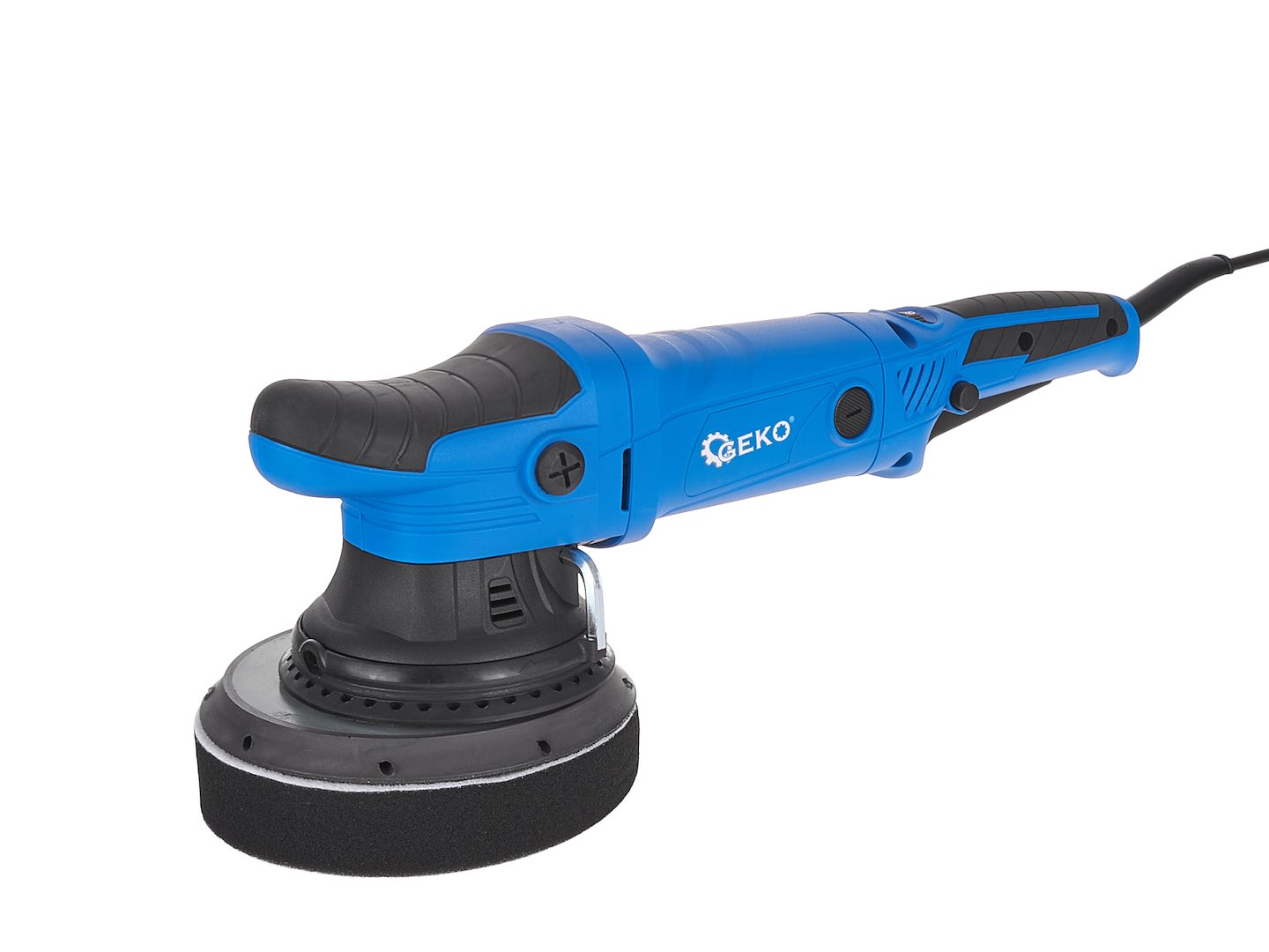 Autopolirka GEKO PREMIUM – detail lešticího talíře 150 mm