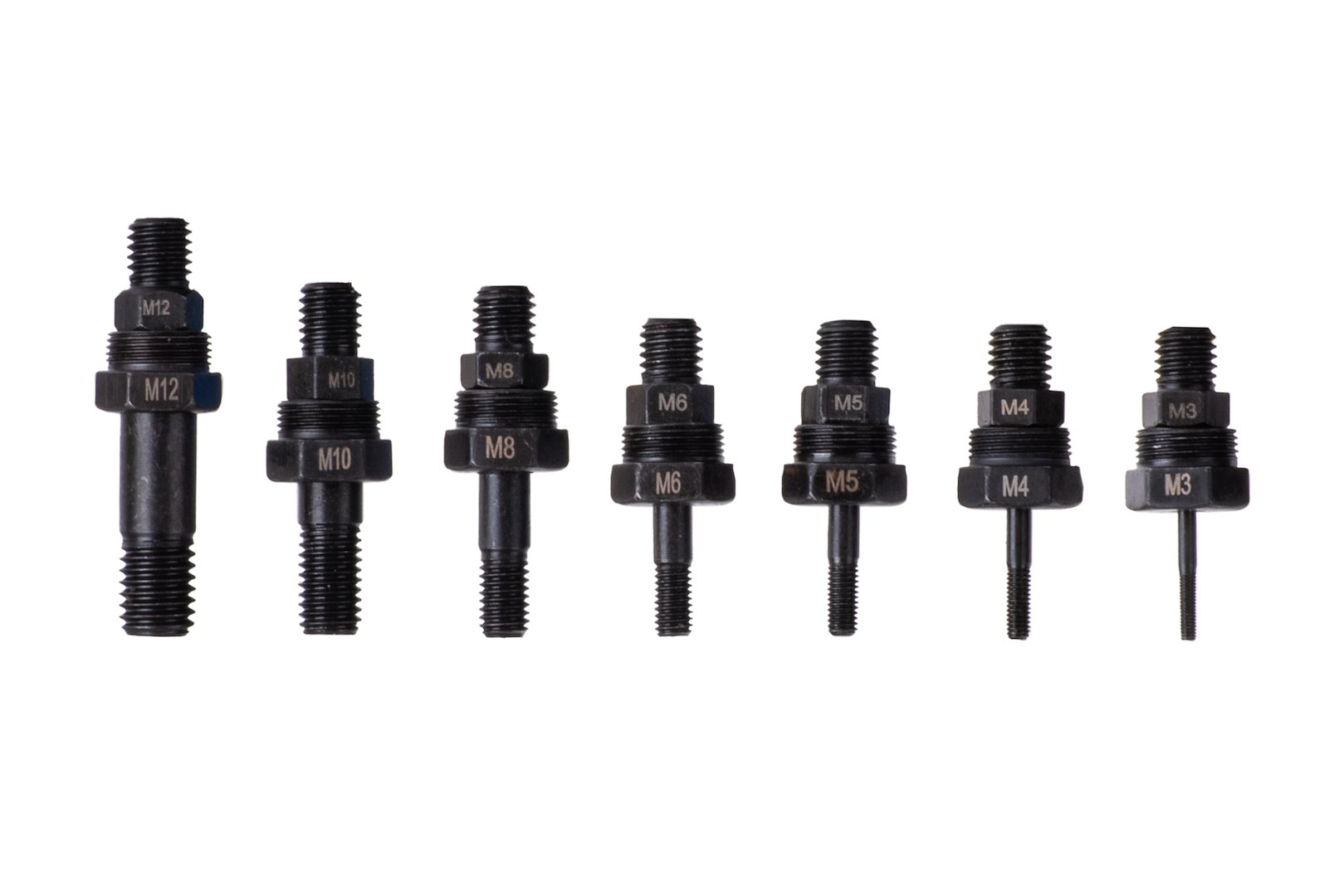 Nýtovací nástavec Geko G01354 – detail upnutí HEX 8 mm