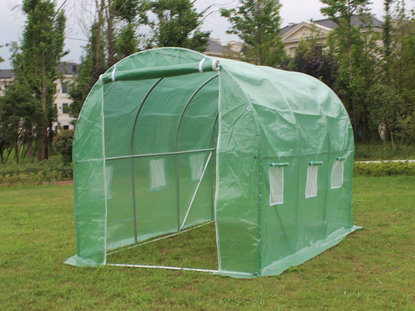 Skleník – zahradní foliový tunel 3×2×2 m UV 4