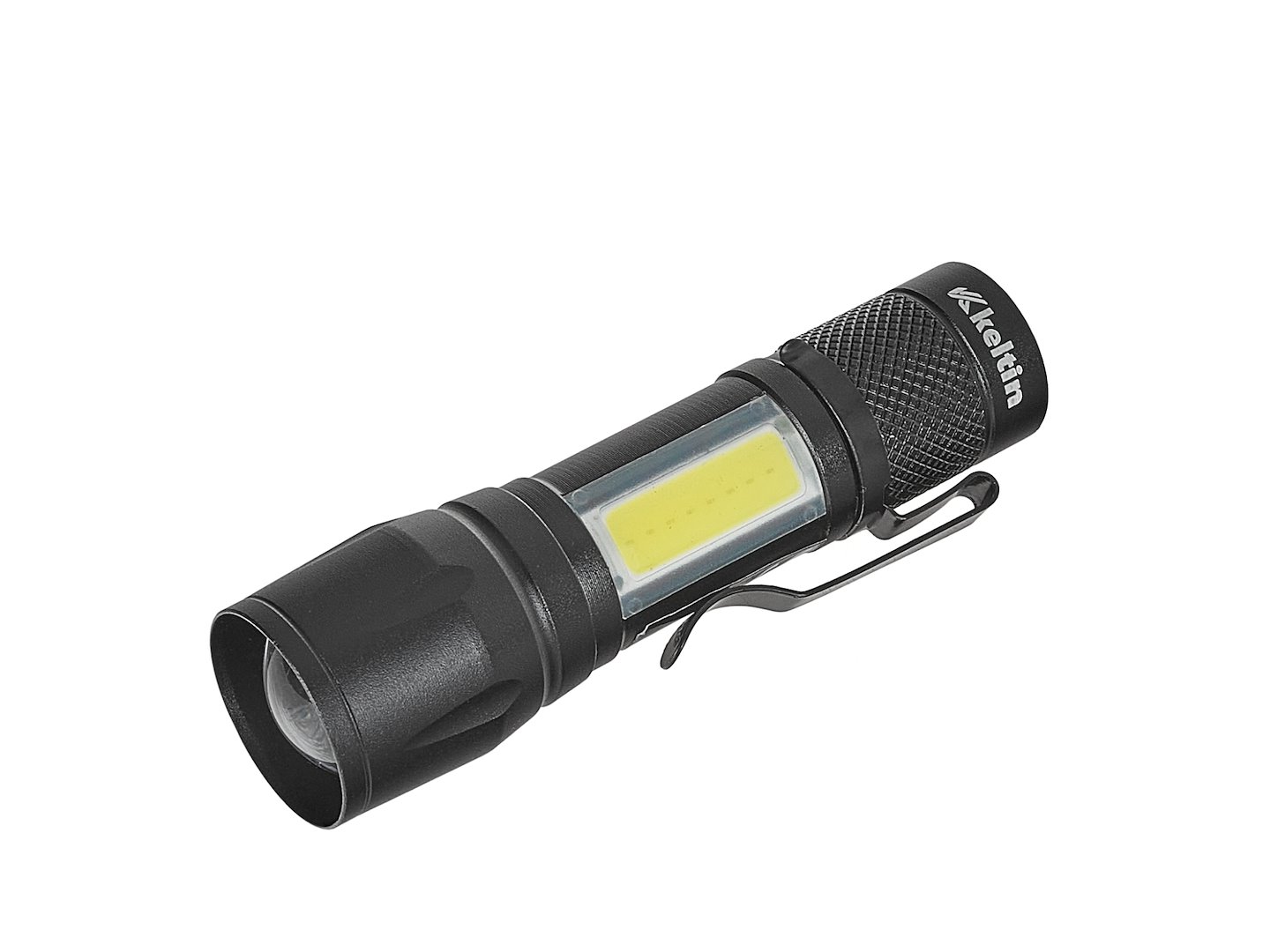 Mini taktická svítilna LED COB 10 W 500 mAh 500 lm IPX5 – výstavní karton (12/96) 4