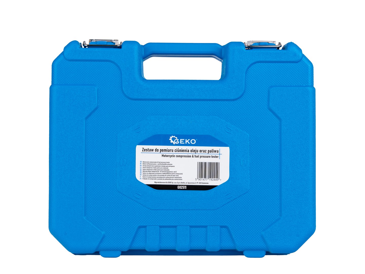 Tester Geko G02511 – tři manometry se stupnicemi