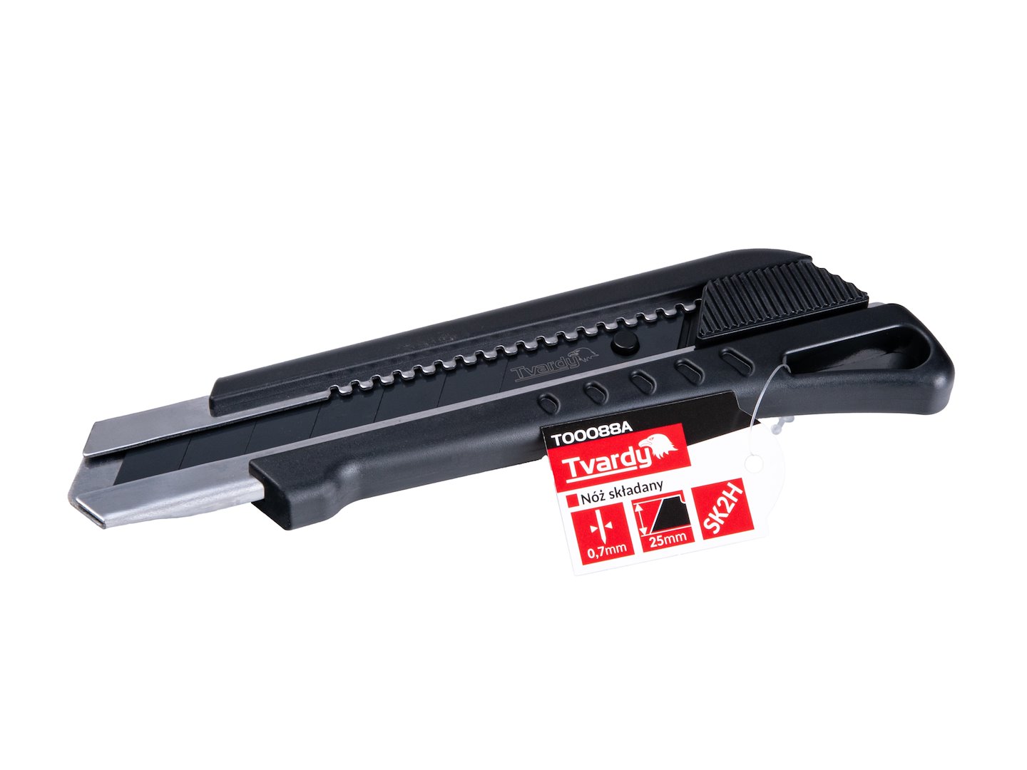 Nůž na tapety Geko SK2H – detail ostří a rozměrů