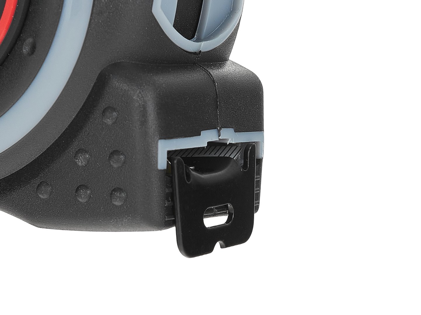 Dvoustranný nylonový svinovací metr 8 m/25 mm TŘÍDA I (6/60) – Geko 6