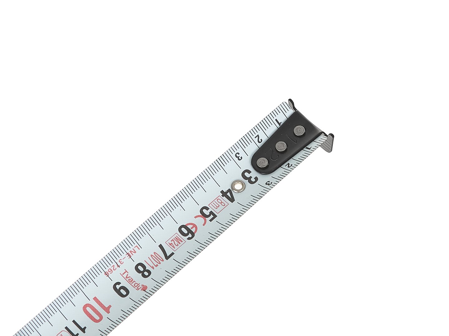 Dvoustranný nylonový svinovací metr 8 m/25 mm TŘÍDA I (6/60) – Geko 8