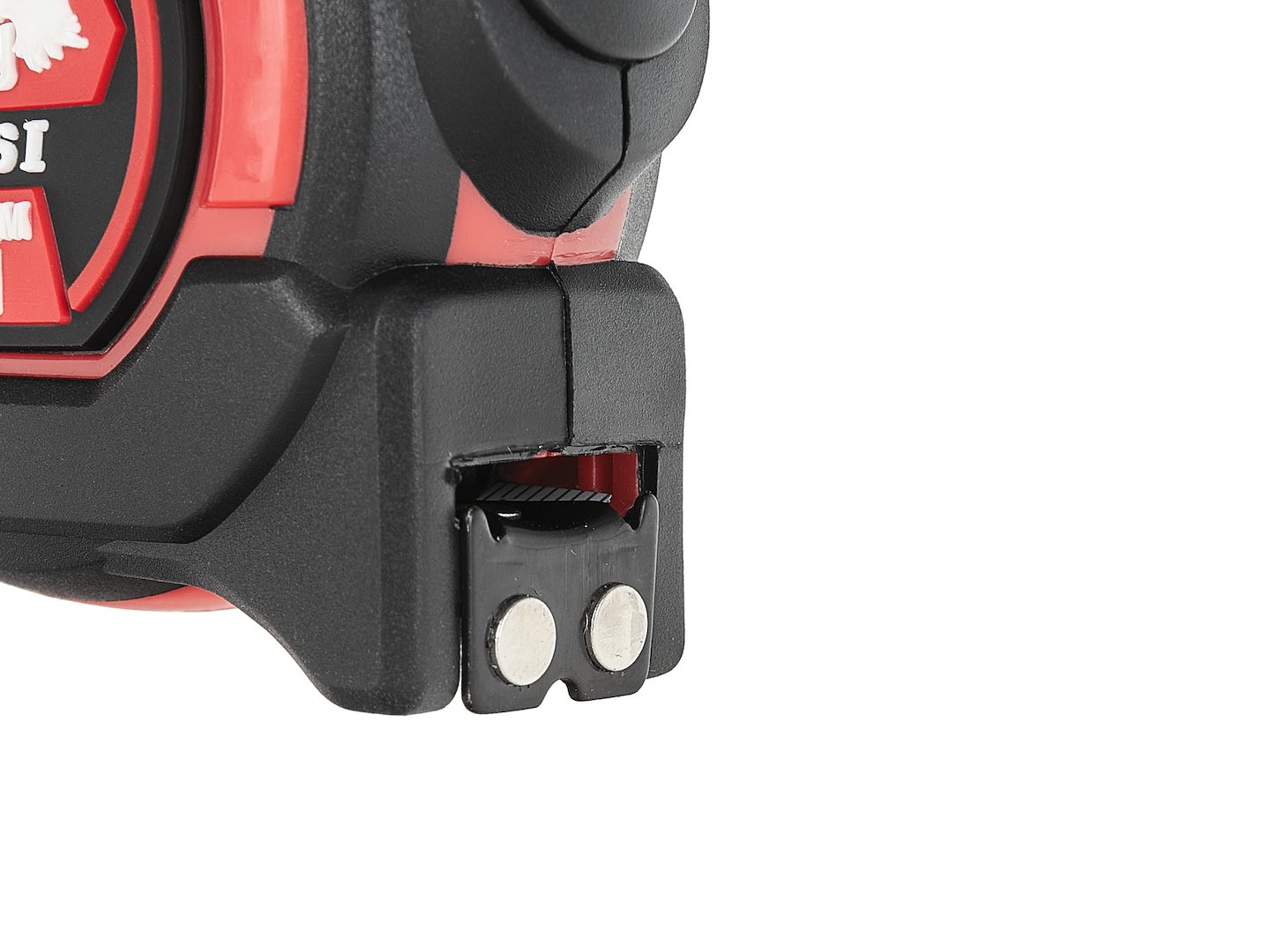 Dvoustranný nylonový svinovací metr s magnetem a samonavíjecím mechanismem 3 m/16 mm Třída I – Geko 7