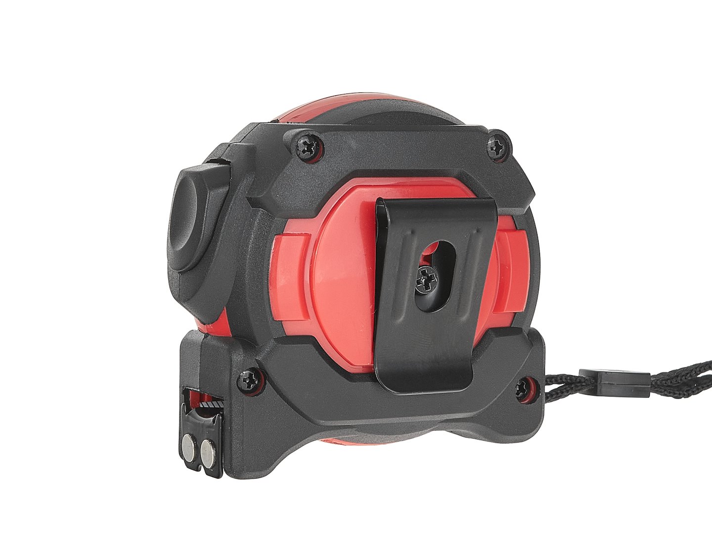 Dvoustranný nylonový svinovací metr s magnetem a samonavíjecím mechanismem 3 m/16 mm Třída I – Geko 8