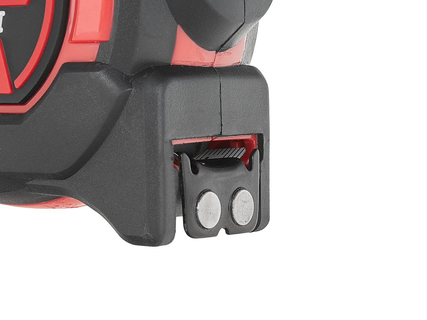 Dvoustranný nylonový svinovací metr s magnetem a samočinnou aretací 5 m/25 mm TŘÍDA I – Geko 7