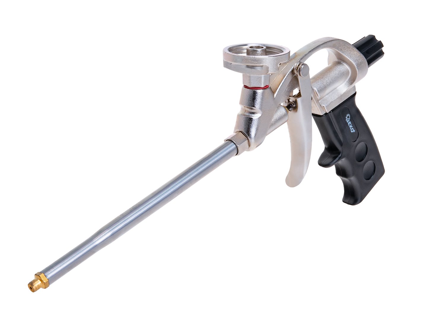 Pištoľ na montážní pěnu Geko – PTFE povlak detail